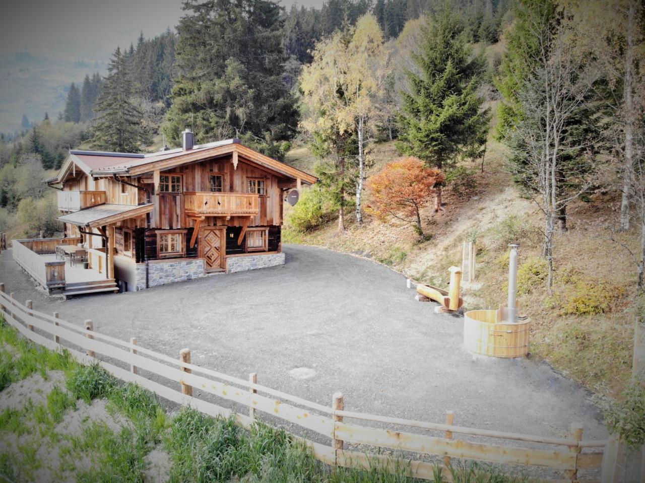 Almhuette Lengau Villa Saalbach-Hinterglemm Buitenkant foto