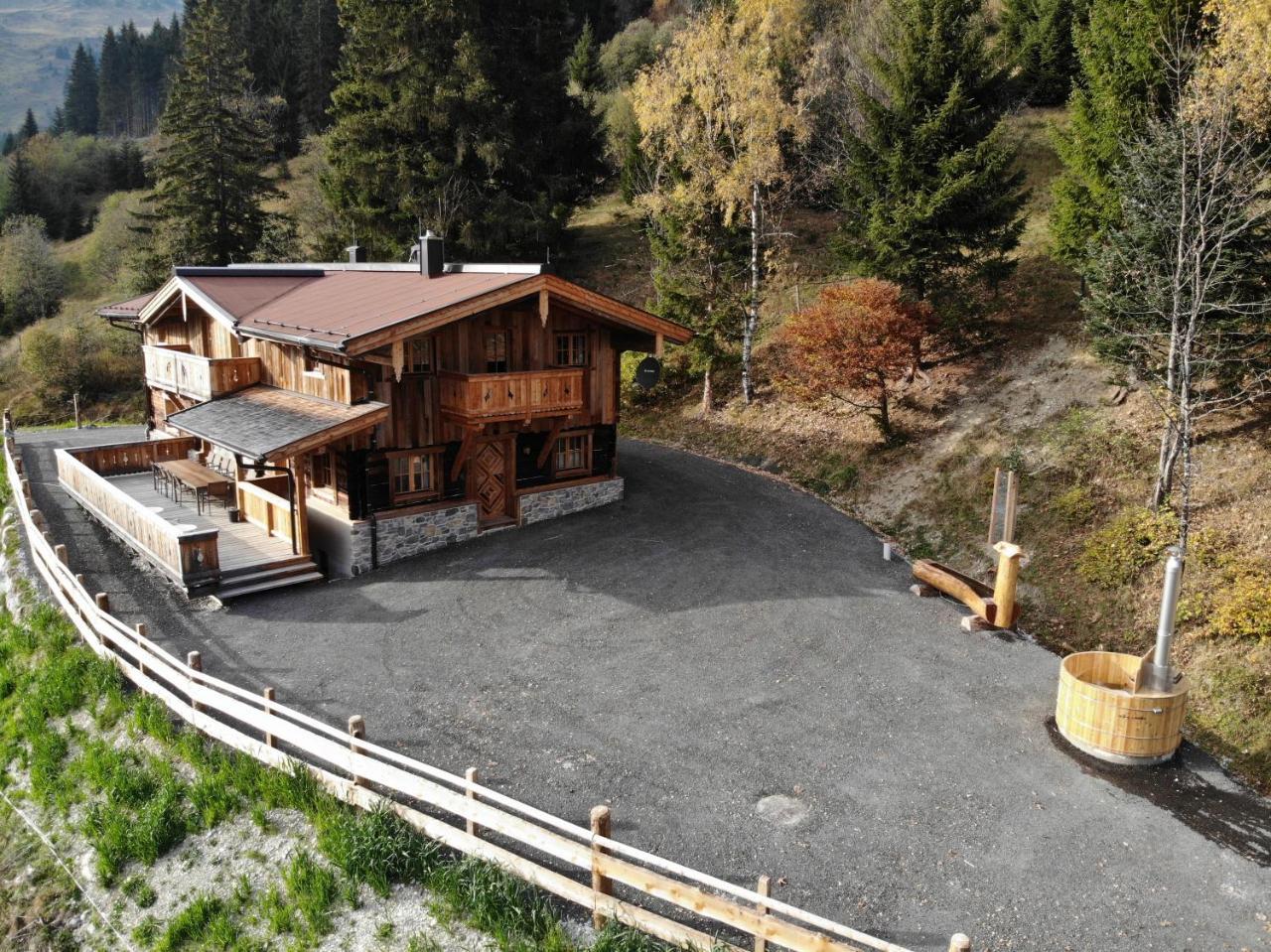 Almhuette Lengau Villa Saalbach-Hinterglemm Buitenkant foto